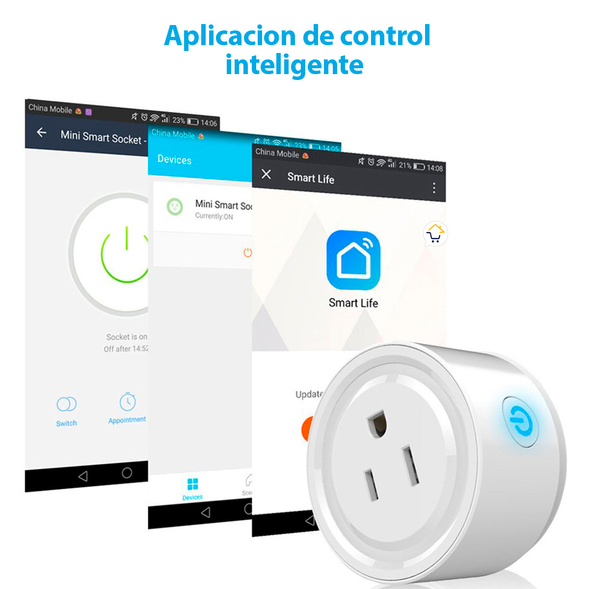 Enchufe Inteligente Wifi X3 Alexa 22027