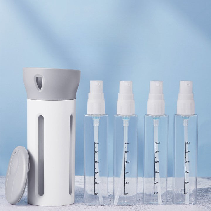 Dispensador viajero 4 en 1