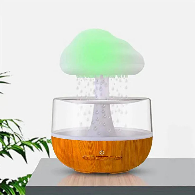 Humidificador Nube De Lluvia Multicolor ☑️