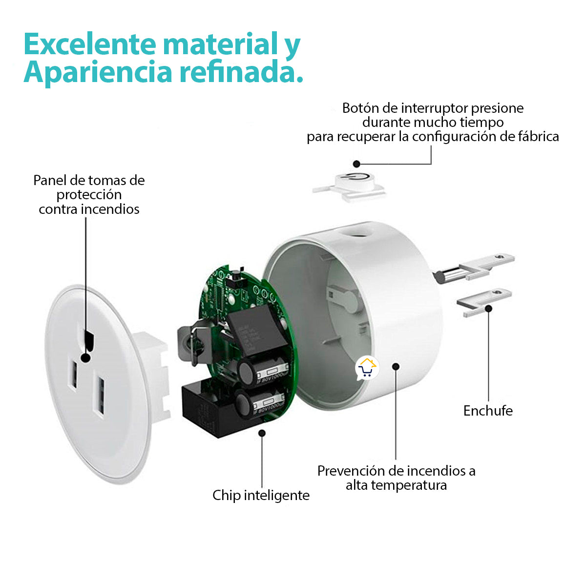 Enchufe Inteligente Wifi X3 Alexa 22027