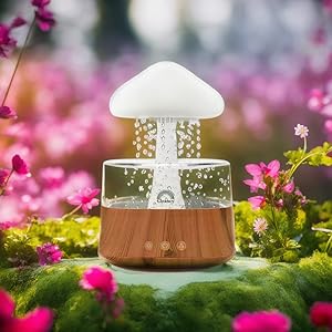 Humidificador Nube De Lluvia Multicolor ☑️