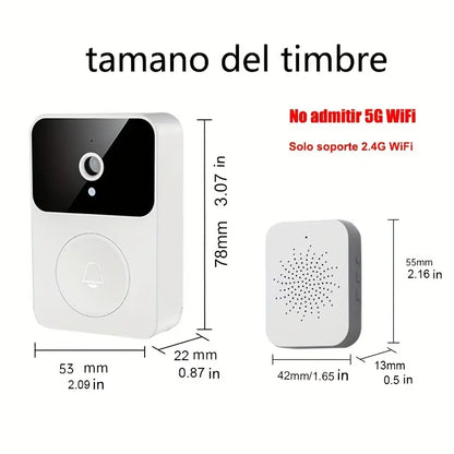 TIMBRE CON CAMARA INALAMBRICO