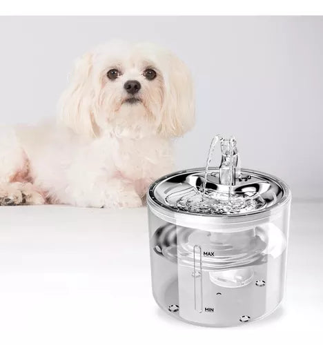 FUENTE DE AGUA PARA MASCOTAS CON SENSOR