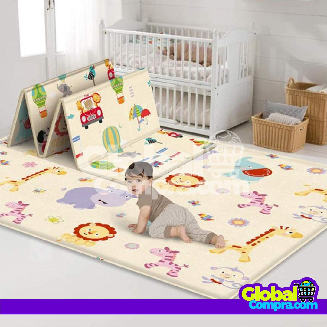 TAPETE DE JUEGO PLEGABLE GATEO BEBE